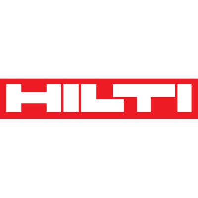 Bedrucktes Absperrband Hilti